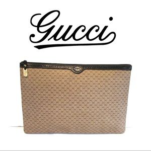 Authentic Gucci LARGE Clutch/Laptop Sleeve